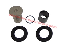 Jerr Dan Element/MPL-40/MPL-NG Wrecker Wheel Lift Pivot Repair Kit - Hydraulic Grids.  Jerr Dan Wheel Lift Pin, Bushing, Washers, and Snap Ring.