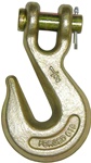 Grade 80 5/16 clevis Grab Hook.  Hooks, chains, slip, grab, weld, clevis, pin, chain, b a products, towing, recovery, tow, transport, roll, back, flat, bed, carrier, transporting, jerr, dan, century, miller, trailer, trailor, tie, down, assembly, supplies