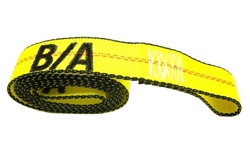 Strap 2 inch with Sewn Loop for wheel lift system.  Great for recovery and snatch trucks or wreckers.  Lasso straps, strap, loop, wheel, tire, lift, chains, accessories, parts, equipment, towing, tow, jerr dan, transport, self loading, quick pick,