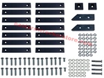 Jerr Dan Carrier wear pad kit Part# 9577650036.  Fits 17AWL carriers manufactured between 1982-1986.  Comes with wear pads, hardware, and installation instructions.  Jerr Dan slide pad kit for rollack.