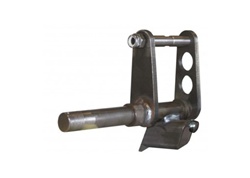 Left Spindle Assembly, for Collins Dollies.  Collins Dollies Parts - Towing, Recovery, Transport.