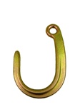 Short J hook, Forged, Grade 70. Towing, transport, recovery, parts, accessoires, tow, carrier, roll, back, wrecker, flat, bed, winch, hook, ramsey, wench, hooks, grab, chains, cargo, tie, down, assembly, jerr dan, century, miller, saftey, j, r, t, datsun,