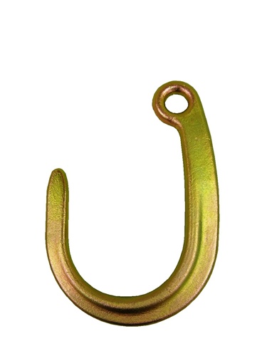 Short J hook, Forged, Grade 70. Towing, transport, recovery, parts,  accessoires, tow, carrier, roll, back, wrecker
