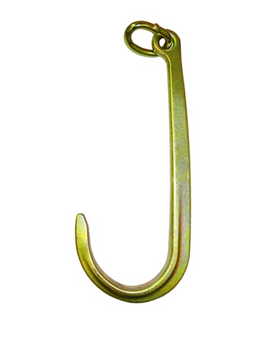 Long J-Hook with Link - Forged - Grade 70