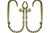 V-Chain with Long J-Hooks Grade 70 with grab hooks.  B a products, v bridge, v chain, towing parts, towing accessories, tow parts jerr dan jerrdan jerr-dan awdirect aw direct aw-direct towing parts towing equipement towing, transport, supplies, discount