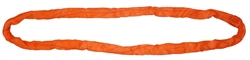 2 Ply Orange Round Sling Strap - 20' Long