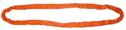 2 Ply Orange Round Sling Strap - 20' Long